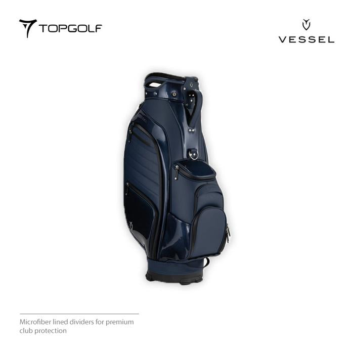 CADDIE BAG VESSEL LUX LE MIDSIZE 22 CARBON NAVY