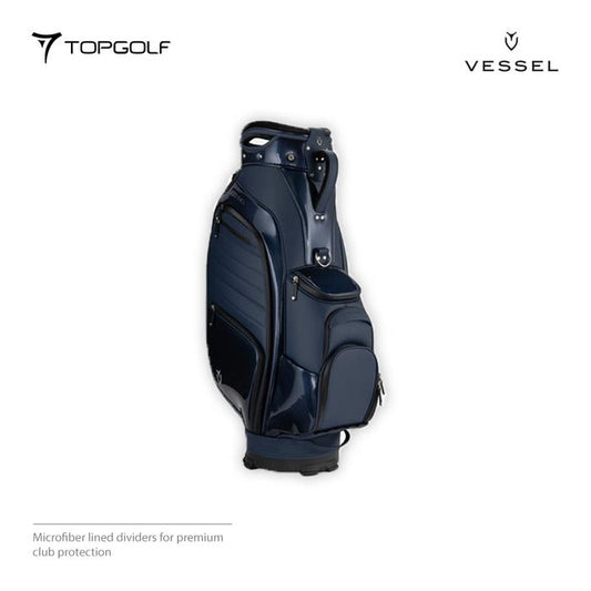 CADDIE BAG VESSEL LUX LE MIDSIZE 22 CARBON NAVY
