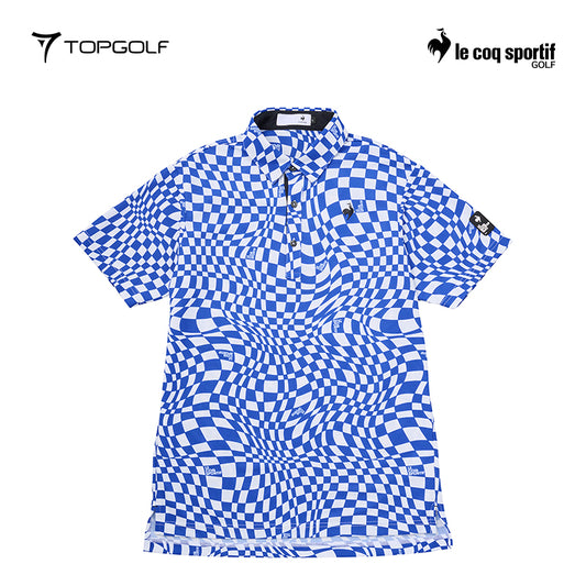 Le Coq Polo M Lg5Shs13M Plain Short Sleeve Bl00 25Ss