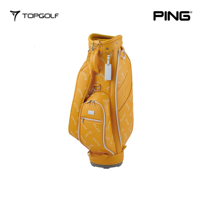 PING CADDIE BAG CB-L2503 MONOGRAM ORANGE