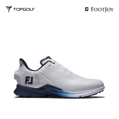 FOOTJOY SHOES M 55416 FS M FJ FUEL BOA WHT/NVY/BLU