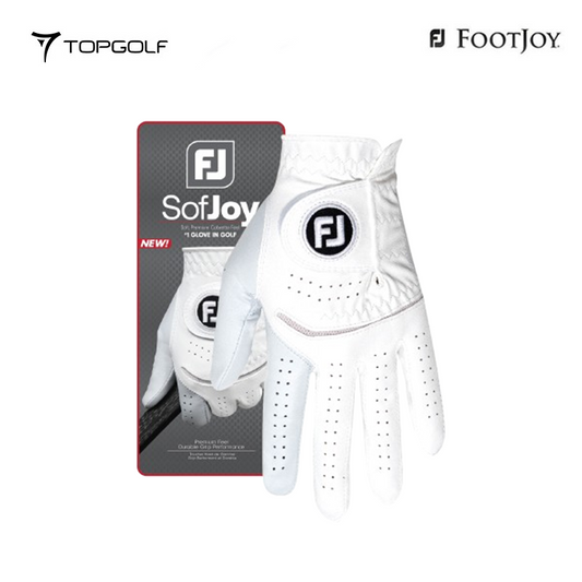 sarung tangan pria golf FOOTJOY GLOVE 67662E SOFJOY Q-MARK MAL PEARL
