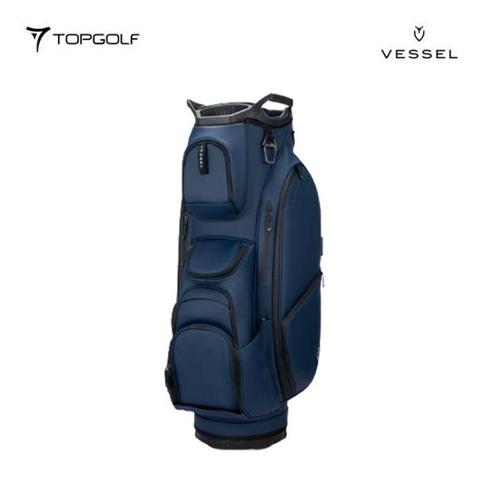 CADDIE BAG VESSEL LUX XV 2.0 22 PEBBLED NAVY
