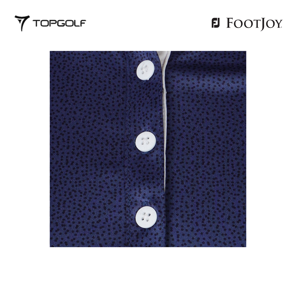FOOTJOY POLO WM 31583 EF DOT PRINT WM NAVY
