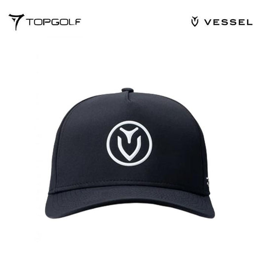 VESSEL CAP ASIHAT23-BKWT TOUR PERFORMANCE HAT
