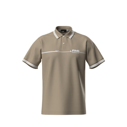 PING JAPAN Polo M 6215160381 – Polo Shirt Premium Pria Double Weave Lengan Pendek 25SS-1