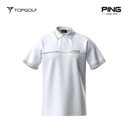 PING JAPAN Polo M 6215160381 – Polo Shirt Premium Pria Double Weave Lengan Pendek 25SS-1