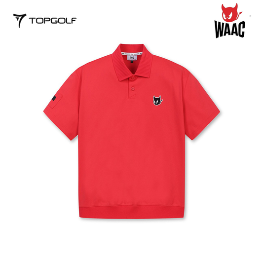 WAAC POLO M OVERSIZED BASIC WMTCM25204-REX 25SS