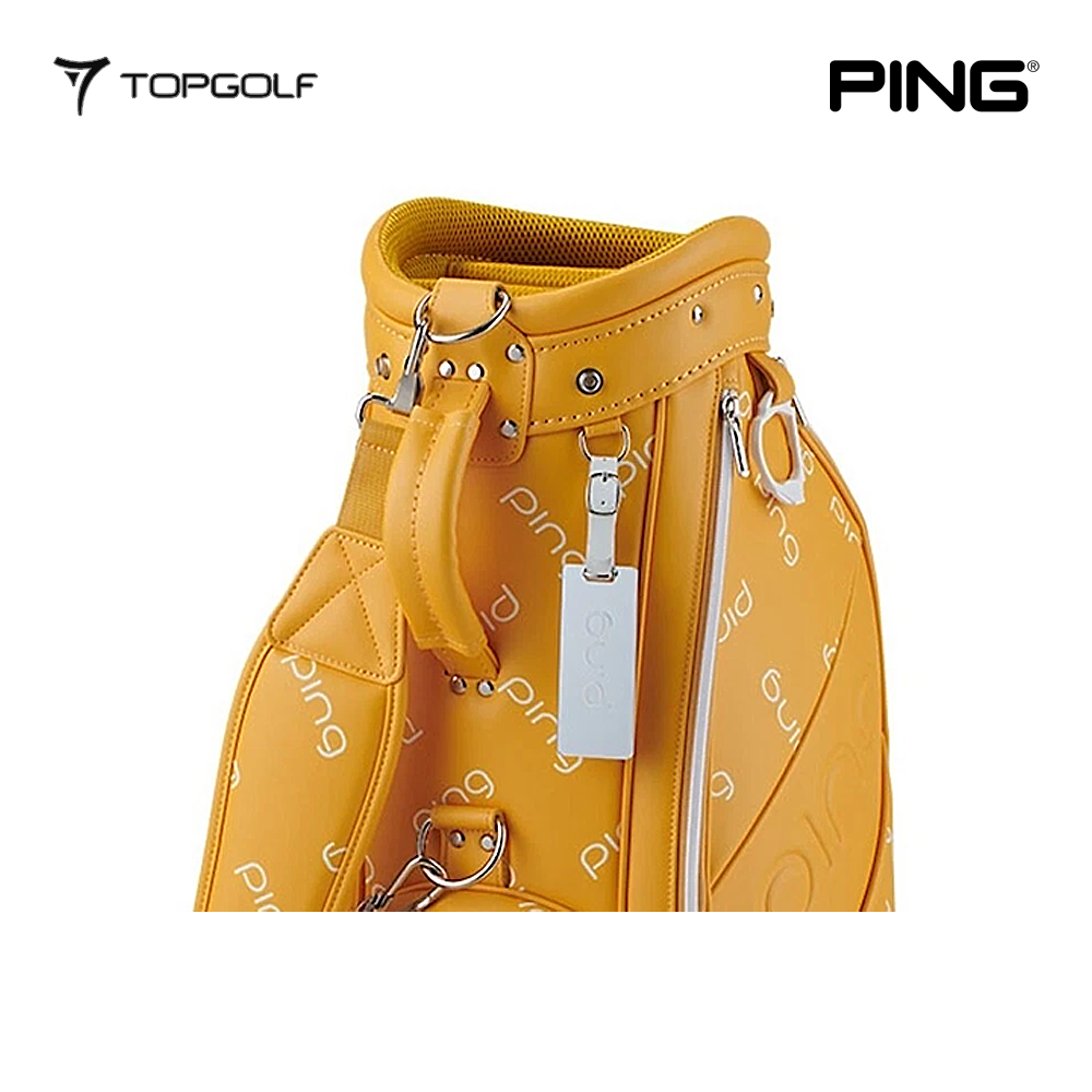PING CADDIE BAG CB-L2503 MONOGRAM ORANGE