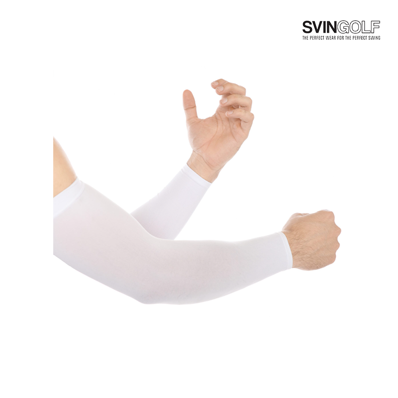 ARM SLEEVE SVINGOLF COOLING WHITE #FR