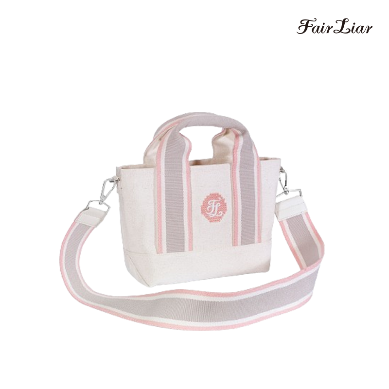 BAG FAIRLIAR CANVAS STRAP TOTE FS2BG03F BEIGE FR