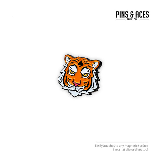 BALL MARKER PINS & ACES TIGER