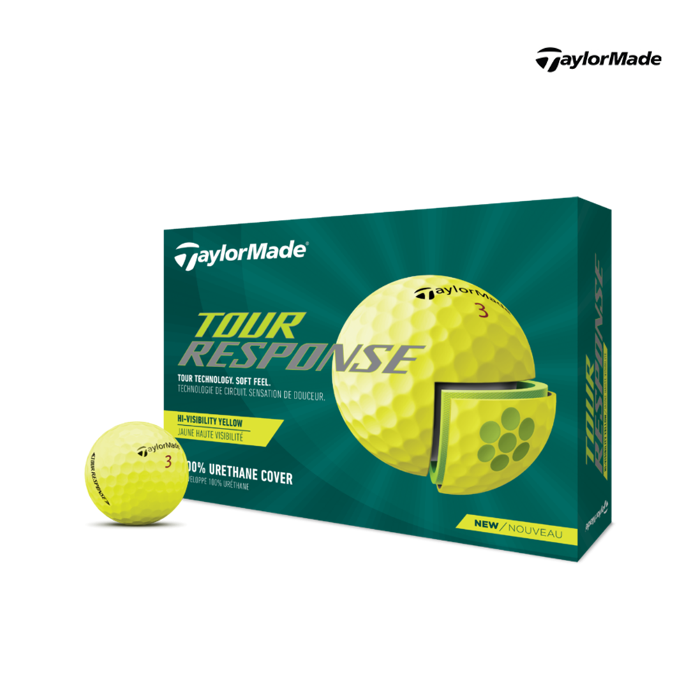 BALL TAYLORMADE TOUR RESPONSE M71766 02 YELLOW