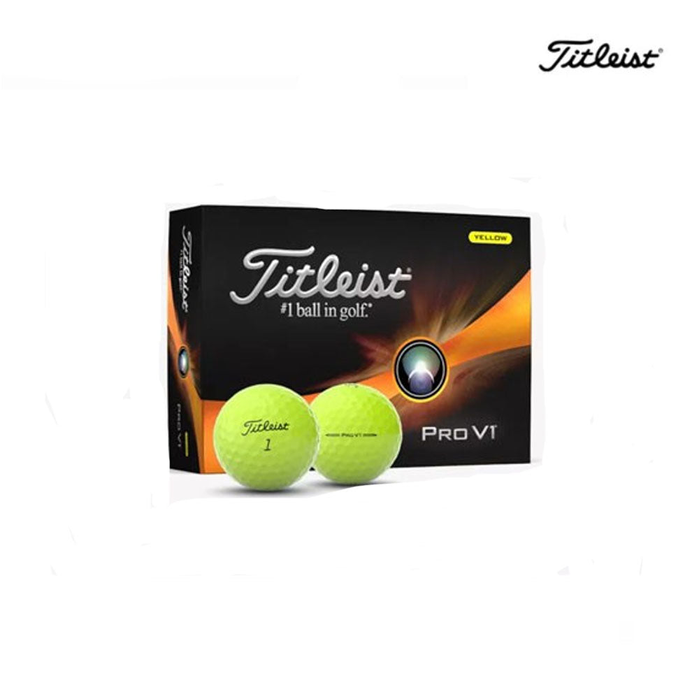 BALL TITLEIST PRO V1X23 YELLOW