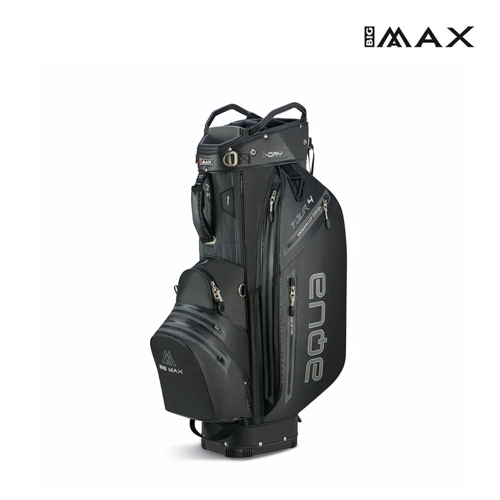 BIG MAX CADDIE BAG AQUA TOUR 4 BK