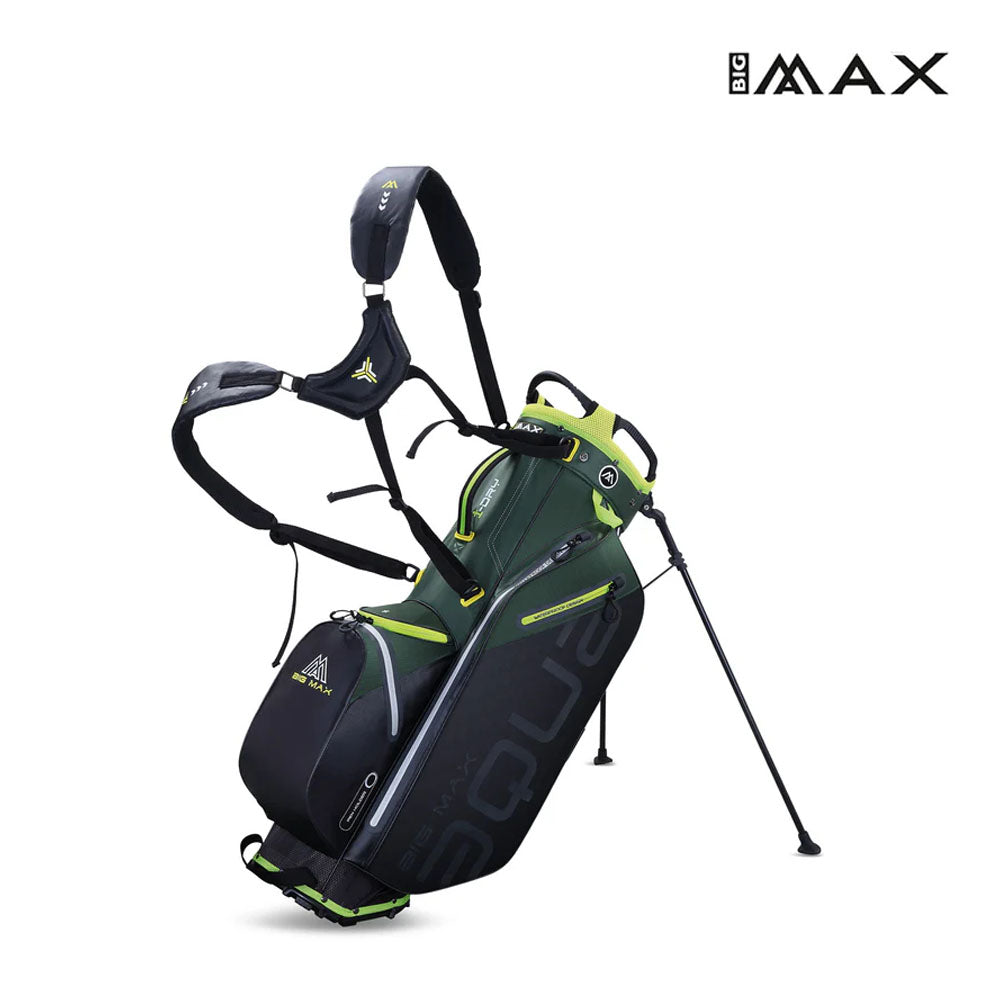 BIG MAX STAND BAG AQUA EIGHT G FOREST GR/BK/LIME