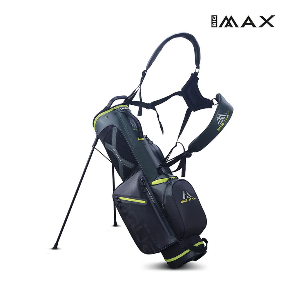 BIG MAX STAND BAG AQUA SEVEN G FOREST GR/BK/LIME