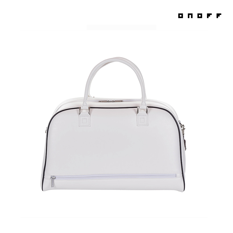 BOSTON BAG ONOFF OV07921-01 WOMAN WHITE/PURPLE