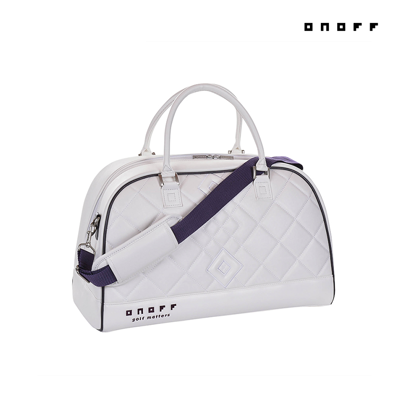 BOSTON BAG ONOFF OV07921-01 WOMAN WHITE/PURPLE