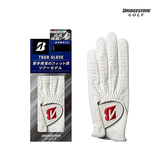 BRIDGESTONE GLOVE TOUR GLG12C RED