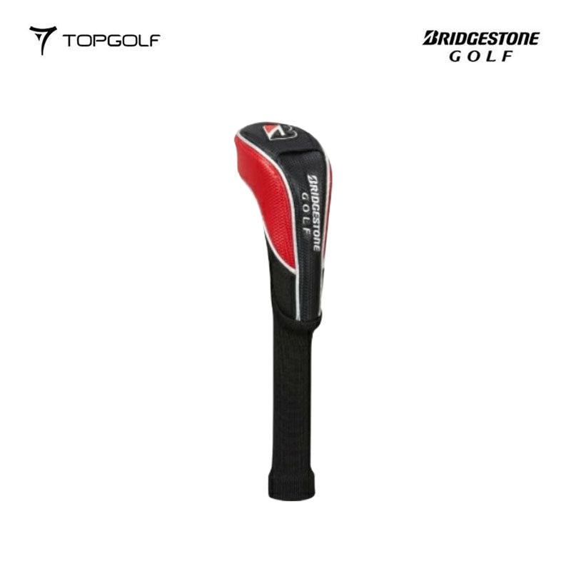 BRIDGESTONE HYBRID HEAD COVER PRO REPLICA ENAMEL HCG41B BLACK/RED