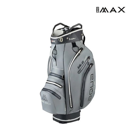 CADDIE BAG BIG MAX AQUA TOUR 3 GREY/BLACK