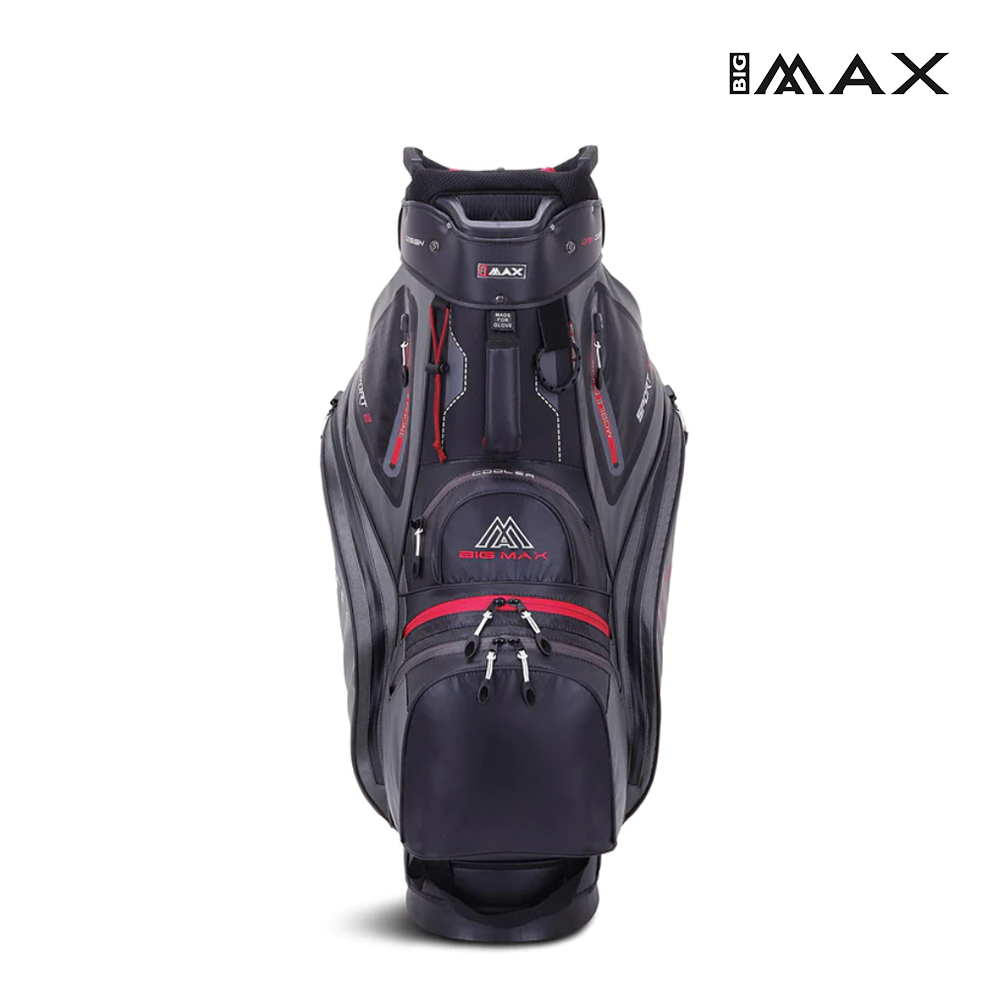 CADDIE BAG BIG MAX DRI LITE SPORT 2 BLACK/CHARCOAL/WHT