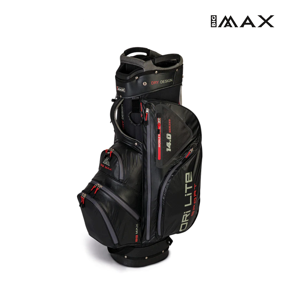 CADDIE BAG BIG MAX DRI LITE SPORT BLACK