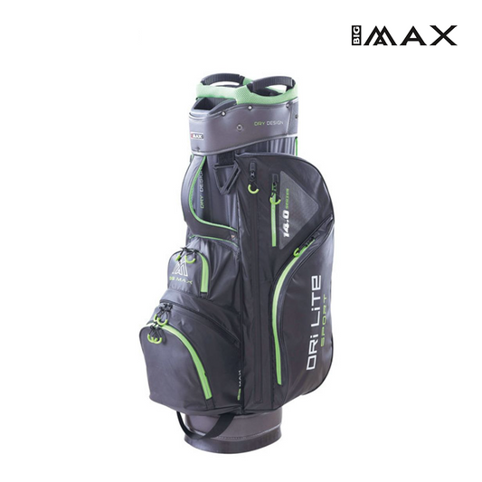 CADDIE BAG BIG MAX DRI LITE SPORT BLACK/LIME