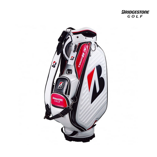 CADDIE BAG BRIDGESTONE CBG31B WHITE/RED