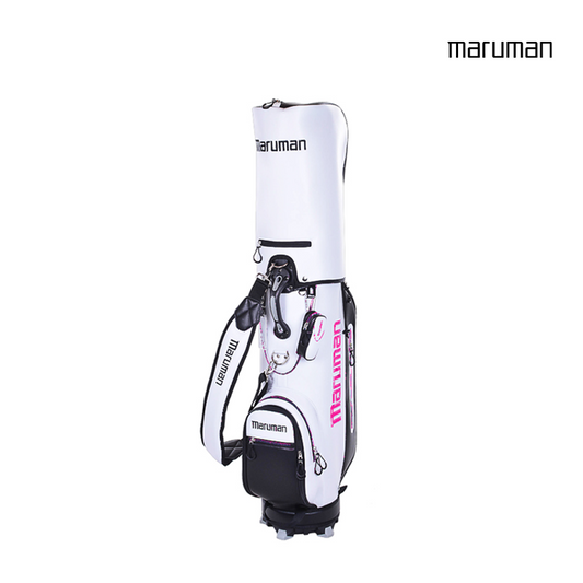 CADDIE BAG MARUMAN CB-1960 WHITE/PINK