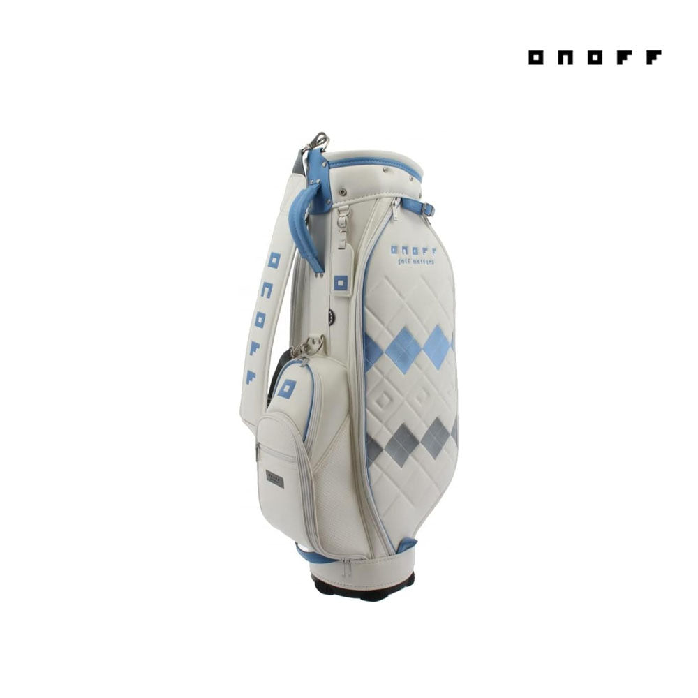 CADDIE BAG ONOFF OB7923-24 WMN 8.5" WHITE/BLUE