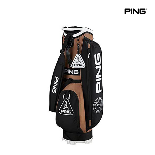 CADDIE BAG PING JAPAN CB-P225 BLACK/BROWN