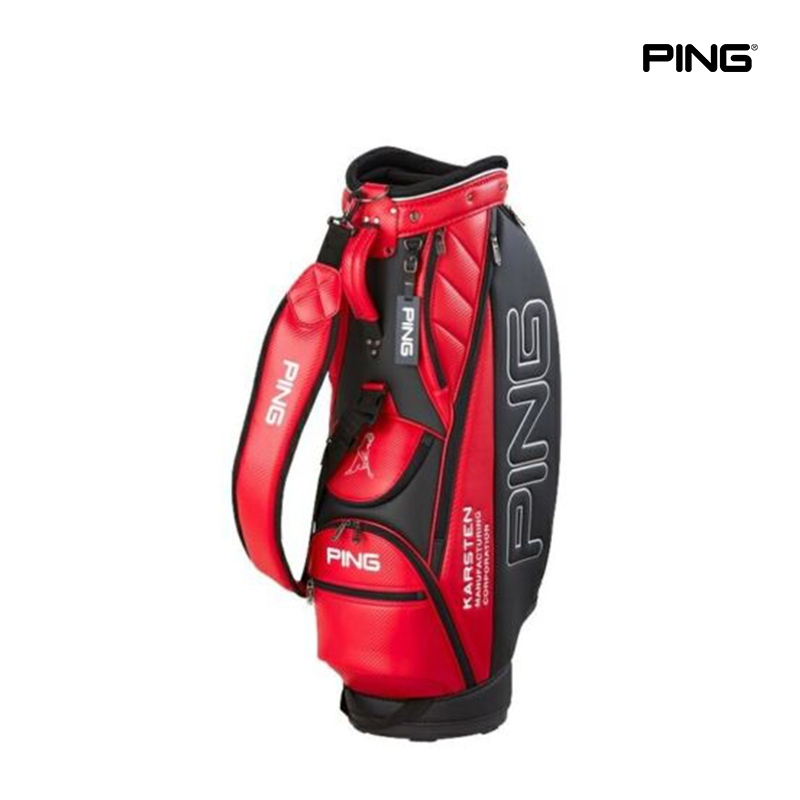 CADDIE BAG PING JAPAN CB-U212 RED/BLACK