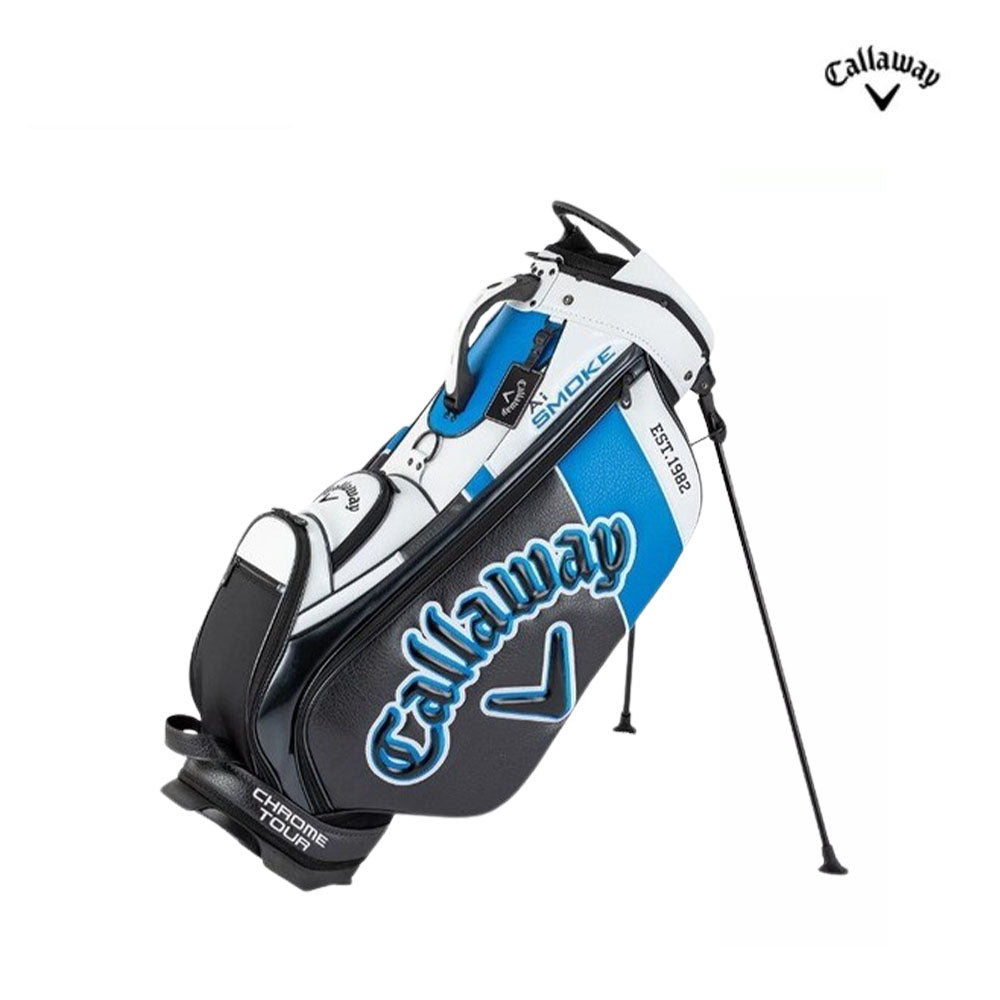 CALLAWAY STAND BAG TOUR 24 GUNMETAL/BLUE