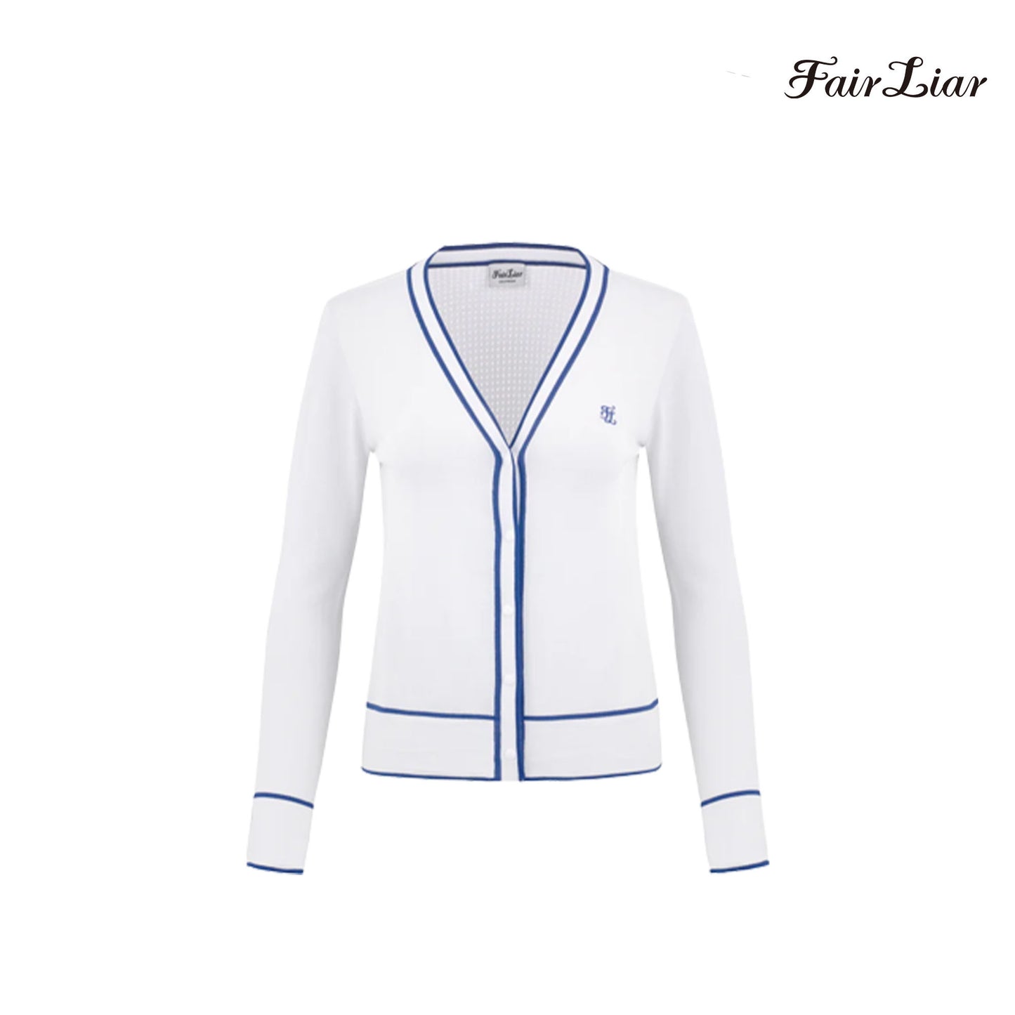 CARDIGAN FAIRLIAR W FM3CD01FWH WHITE