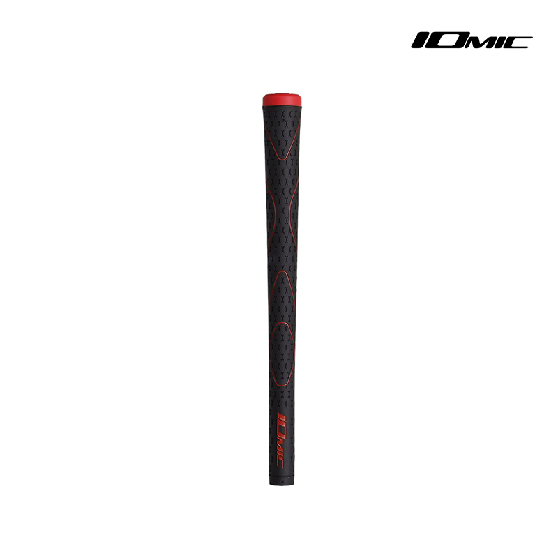 CLUB GRIP IOMIC IX TOUCH 2.0 BLACK/CORAL RED