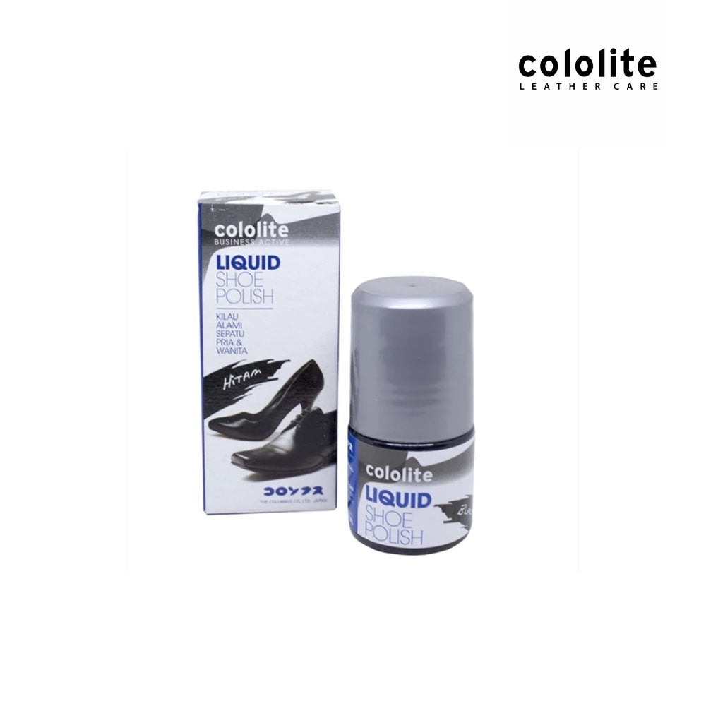 COLOLITE 1201001207 MINI LIQ. SHOE POLISH 20 CC BLACK