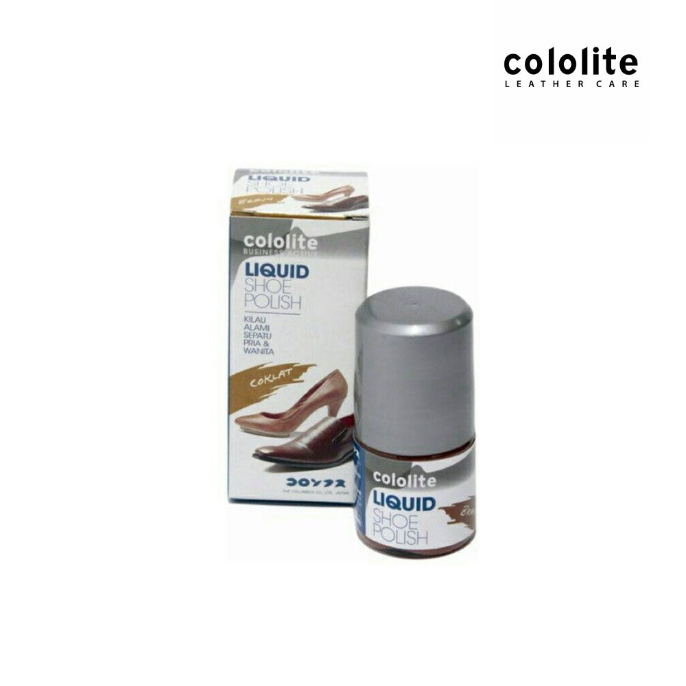 COLOLITE 1201001220 MINI LIQ. SHOE POLISH 20 CC BROWN