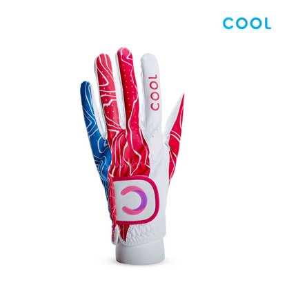 COOL GLOVE ROSE COOL WOMEN WHITE/RED