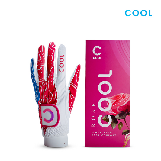 COOL GLOVE ROSE COOL WOMEN WHITE/RED