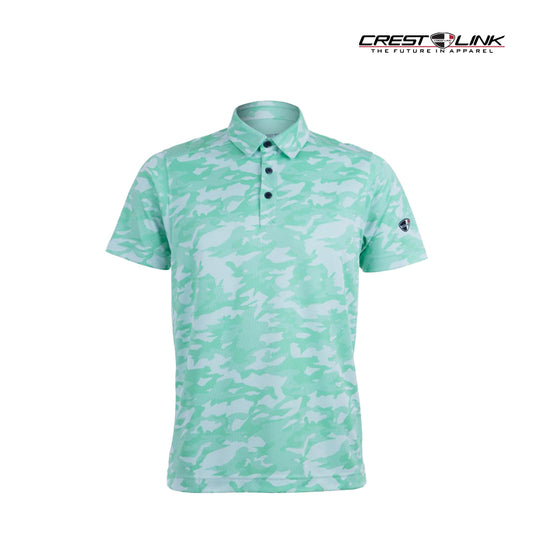 CREST LINK POLO M 80381380 BRIGHT GREEN