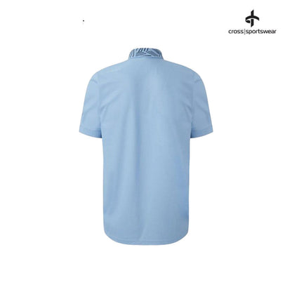 CROSS POLO SHIRT M COLLAR BLOCK 1326641-423 BLUE