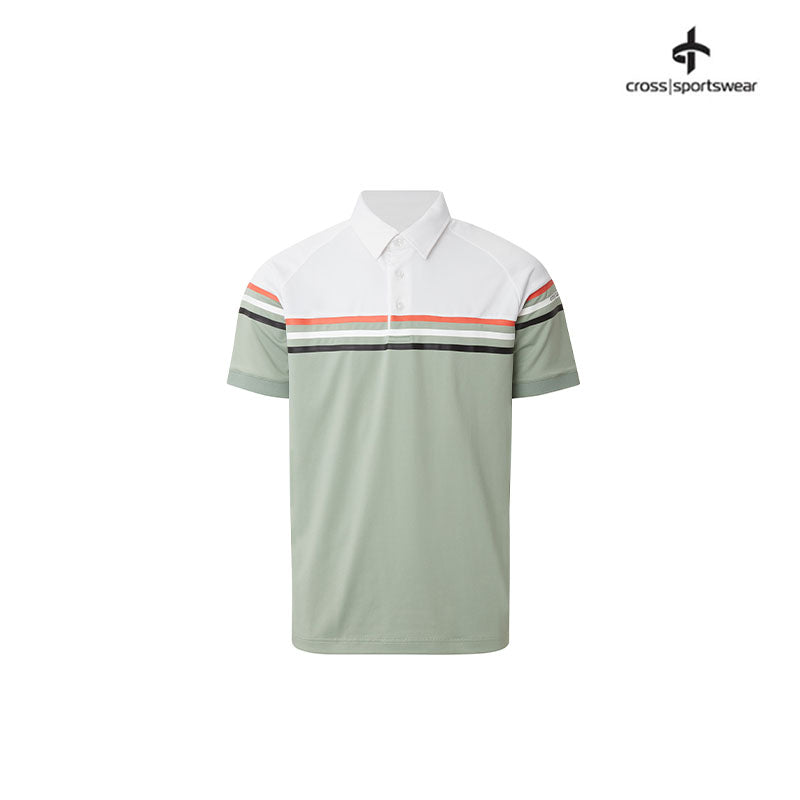 CROSS POLO SHIRT M VERT 1327141-633 MILKY JADE