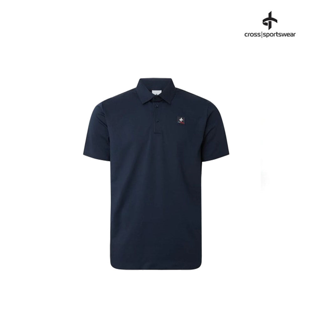 CROSS POLO SHIRT M LASER 1326941-498 NAVY