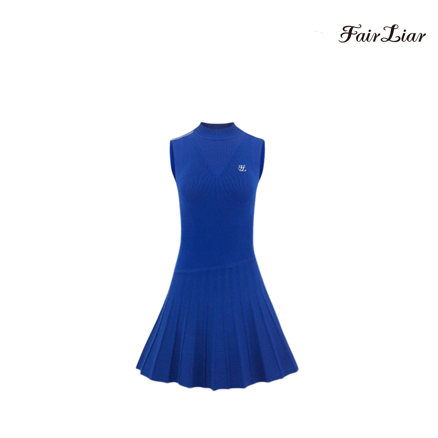 DRESS FAIRLIAR W FM3DR03FBL BLUE