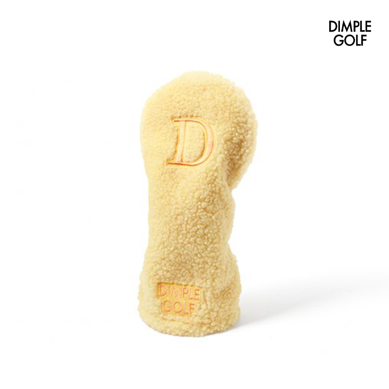 HEAD COVER DIMPLE SHEARLING YELLOW