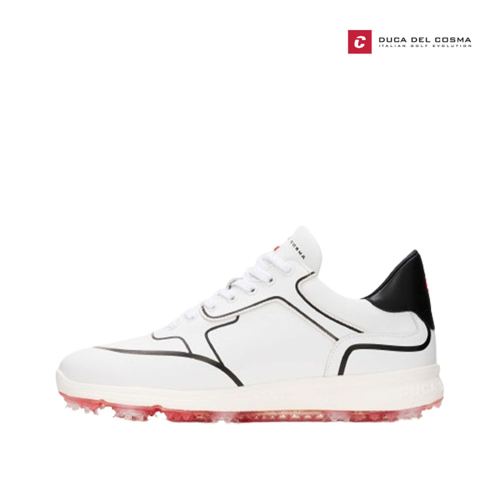 DUCA DEL COSMA SHOES M ORLANDO WHITE 123301-100