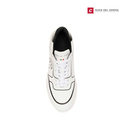 DUCA DEL COSMA SHOES M ORLANDO WHITE 123301-100