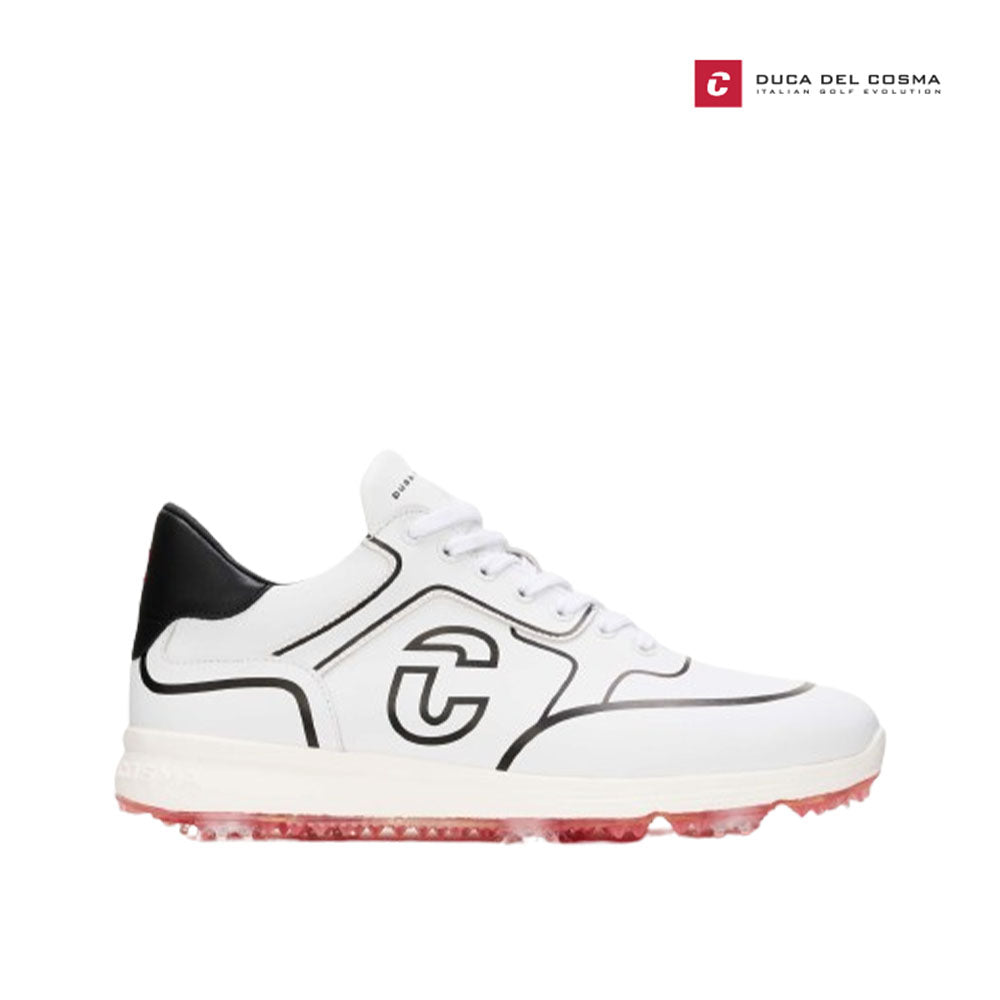 DUCA DEL COSMA SHOES M ORLANDO WHITE 123301-100